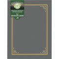 Geographics Document Cover, Tree Free, 8-3/4"Wx11-1/4"Lx1/4"H, Gray GEO49114